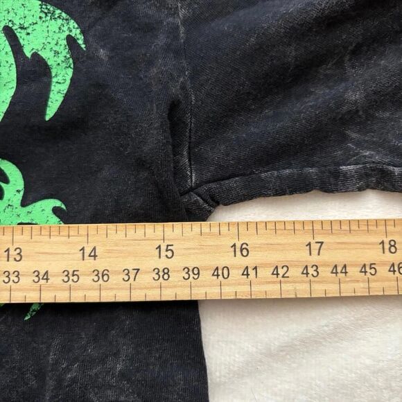 Barbie Crop Top Black Acid Wash Retro xs barbiecore - Picture 4 of 6